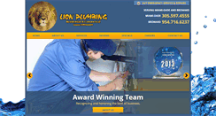 Desktop Screenshot of lionplumbinginc.com